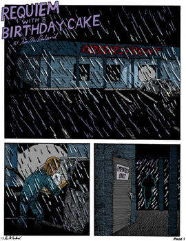 FNAF: Requiem with a Birthday Cake, page 1