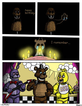 FNAF: Requiem with a Birthday Cake, page 6