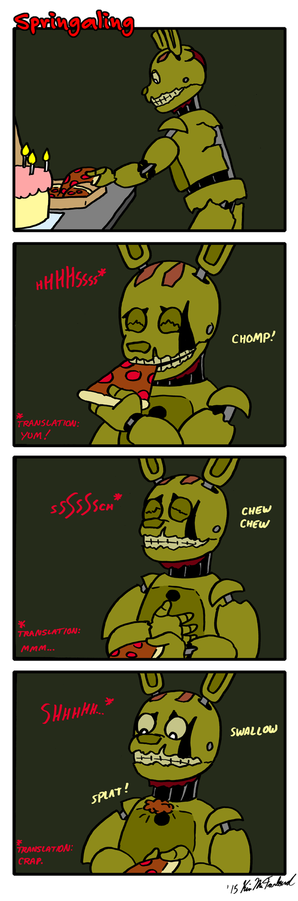 Springaling 1: Pizza