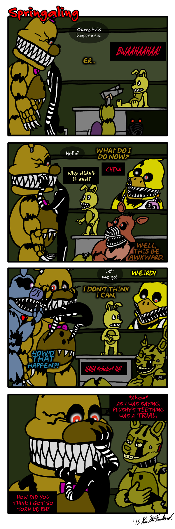 Springaling 278: The Joy of Creation by Negaduck9 on DeviantArt