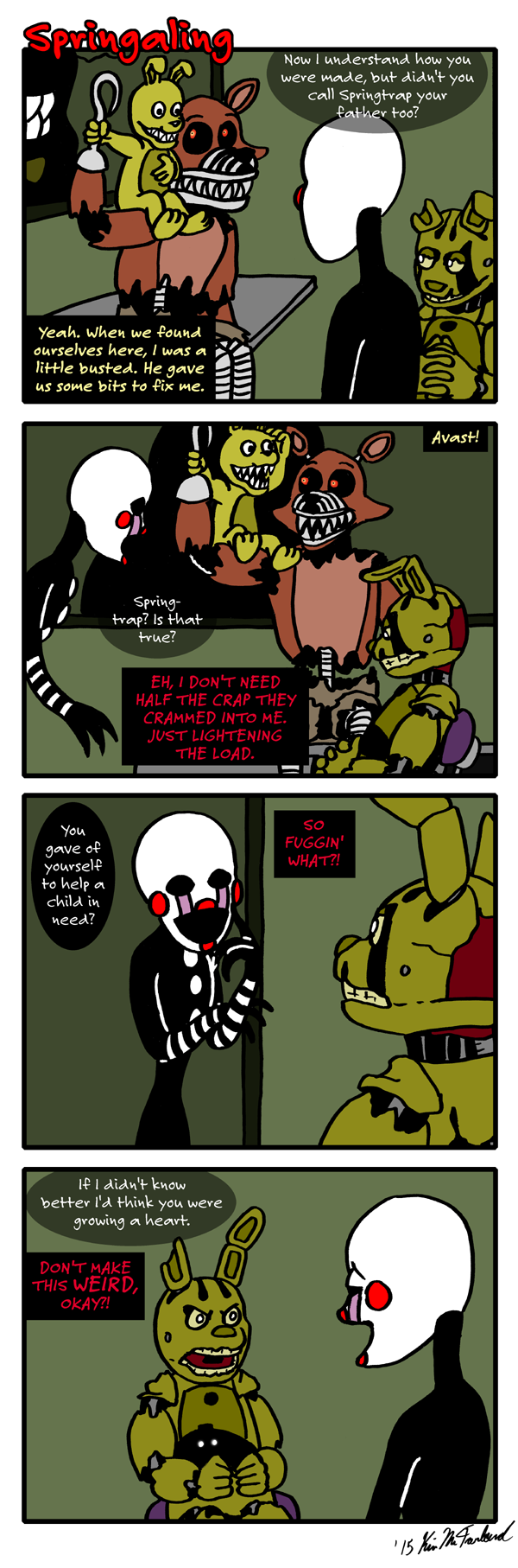 Springaling 278: The Joy of Creation by Negaduck9 on DeviantArt