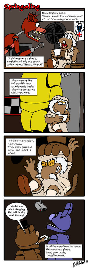 Springaling 169: FNAF in Outer Space