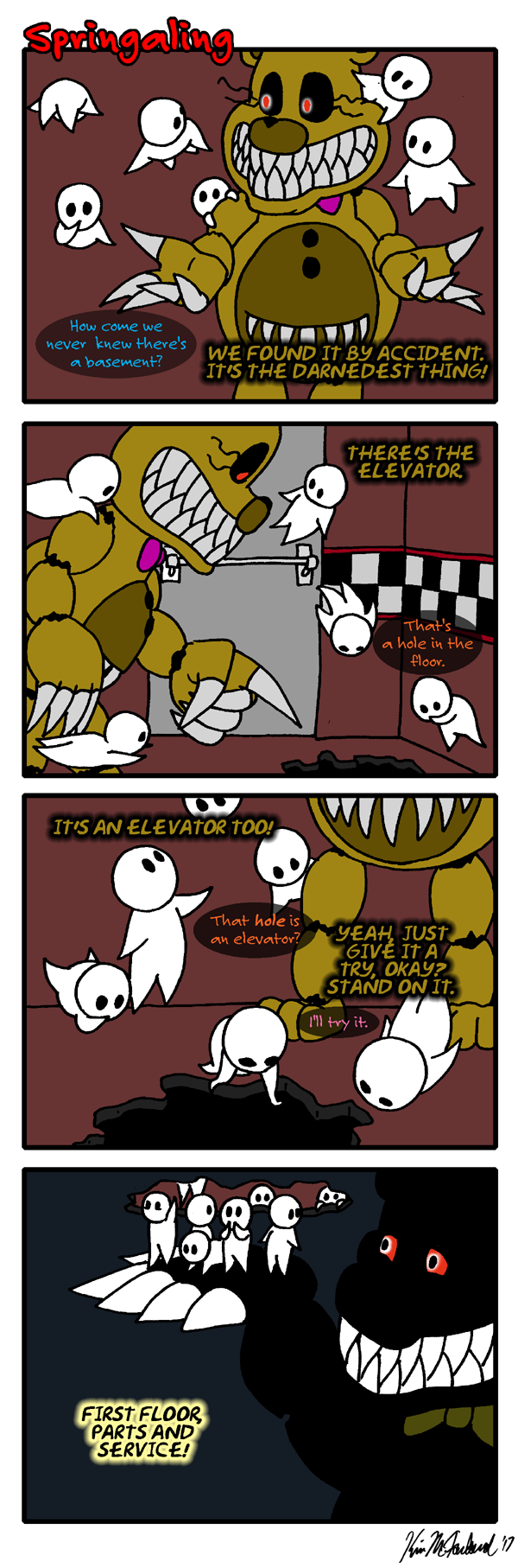 Springaling 257: Come Down to the Lab