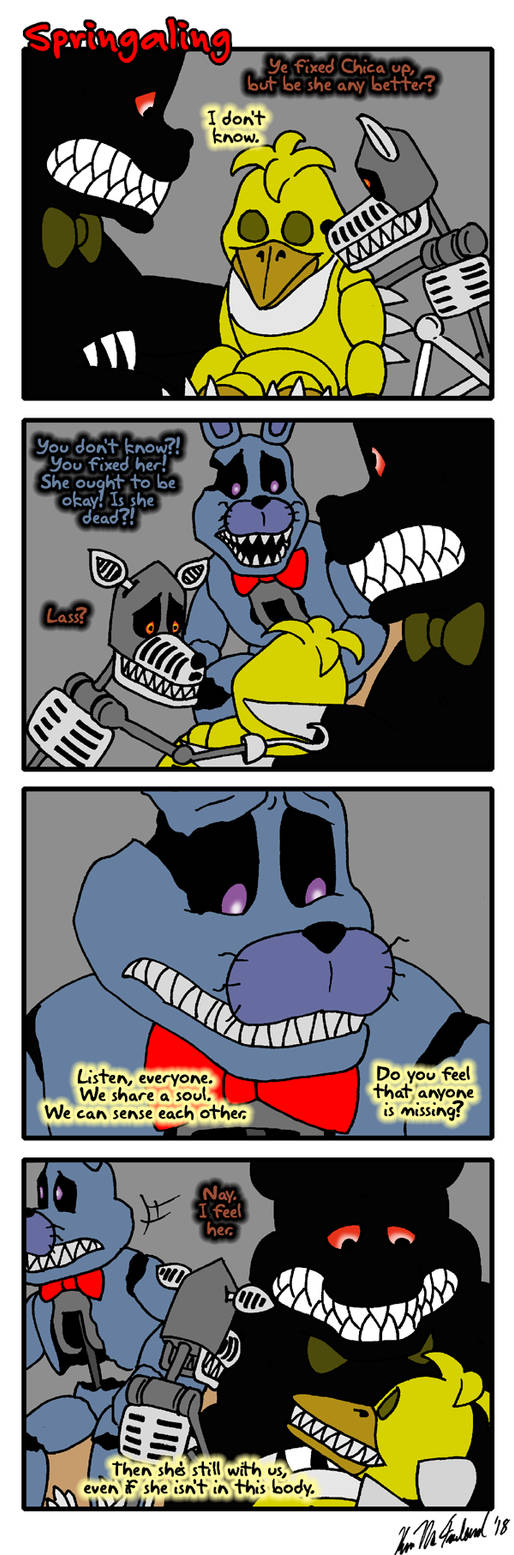 Springaling 386: Eight Little Nightmares by Negaduck9