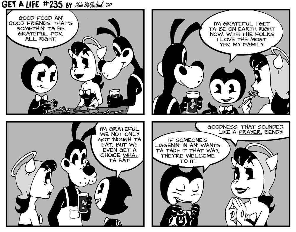 bendy and alice angel in get a life