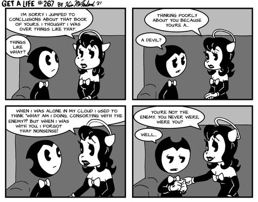 Bendy and Alice Angel in: Get a Life 267