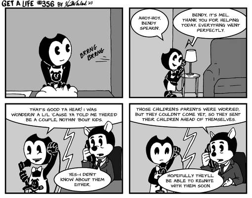 Bendy and Alice Angel in: Get a Life 356