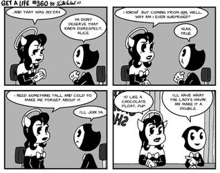 Bendy and Alice Angel in: Get a Life 360