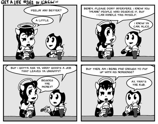Bendy and Alice Angel in: Get a Life 361
