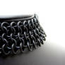 Black Rubber Goth Choker II