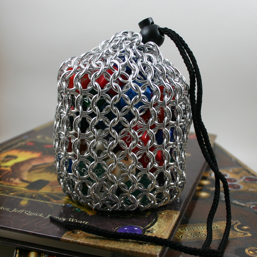 Chainmail Dice Bag - Medium