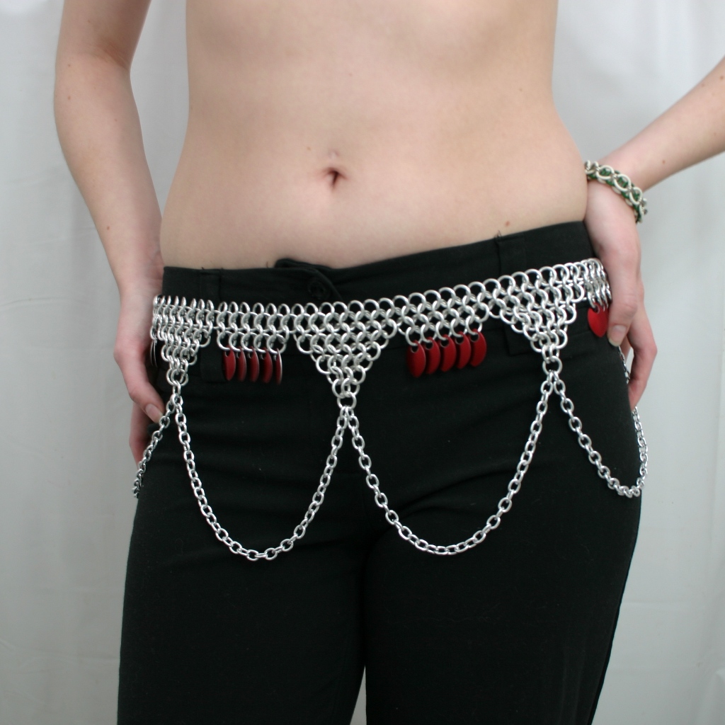 Maille and Scale Dancing Belt