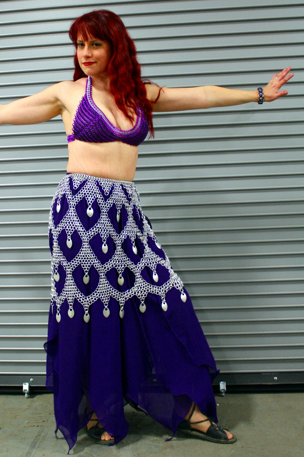 Fantasia Skirt + Chainmail Top