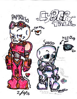 Cyber-Tale: Papyrus and Sans