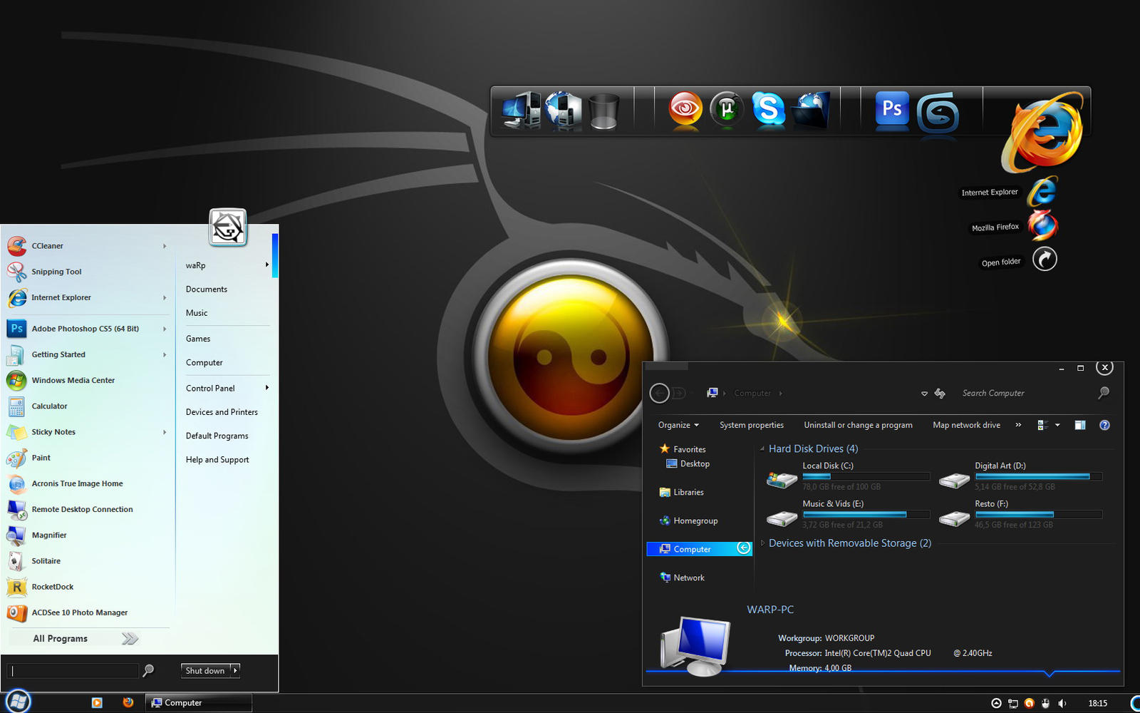 MyDesktop by Cage-waRp on DeviantArt