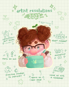 artist resolutions 2023