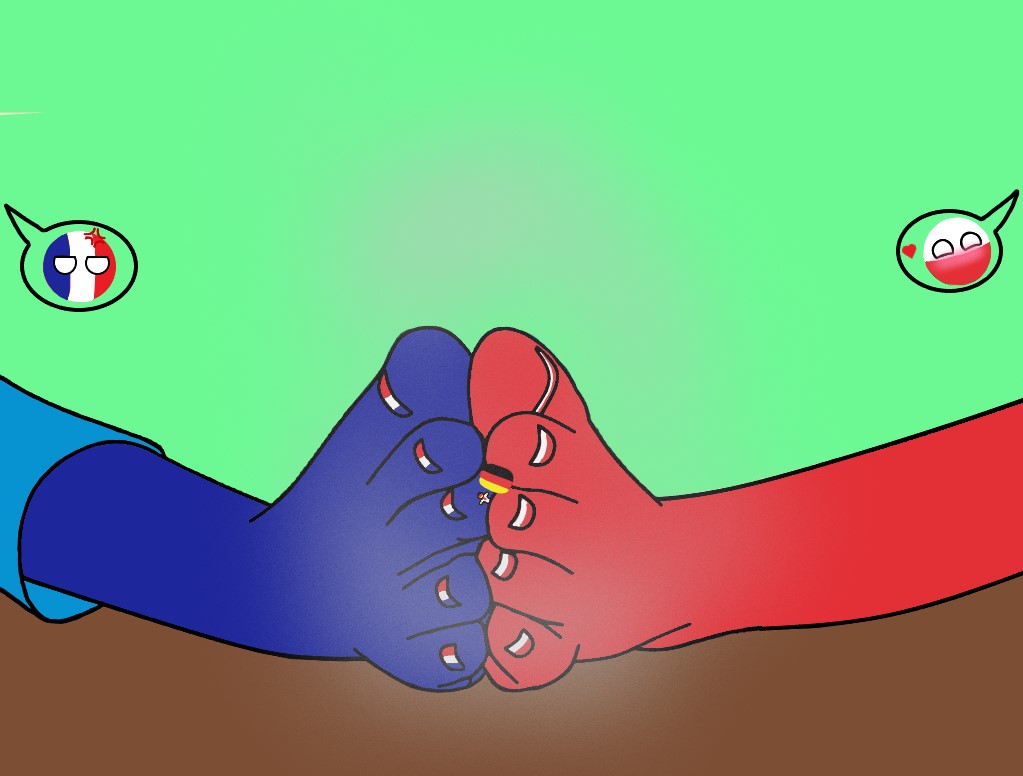 France - Poland Foot Sandwiching by RandomGopnik on DeviantArt