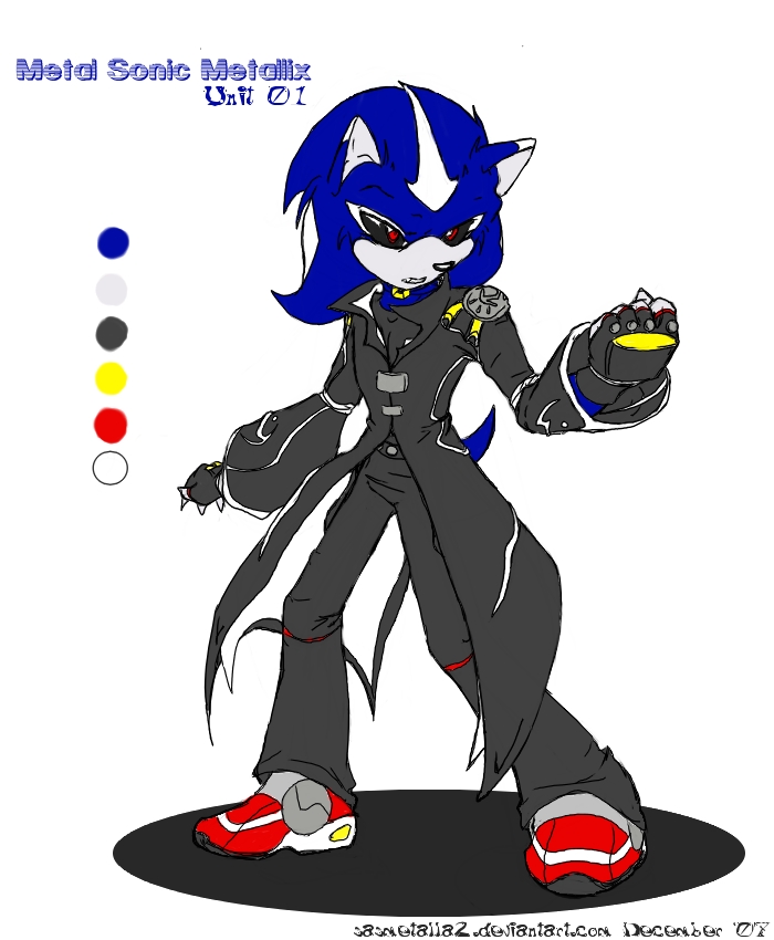 Metal Sonic - Sonic - Fanart by SecondaryColorentimy on DeviantArt