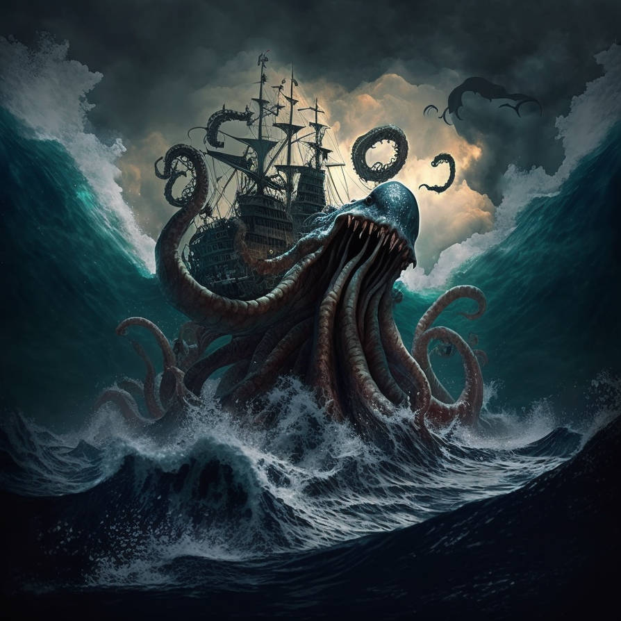 The Rise of the Kraken by enucar on DeviantArt