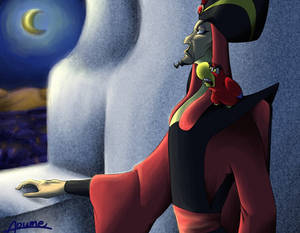 Moon and Jafar and Iago