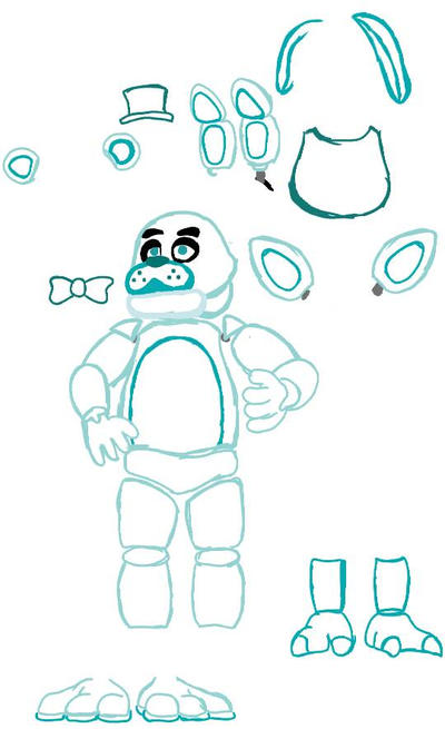 Fnaf Rabbit Base FNAF Base by blightguts on DeviantArt
