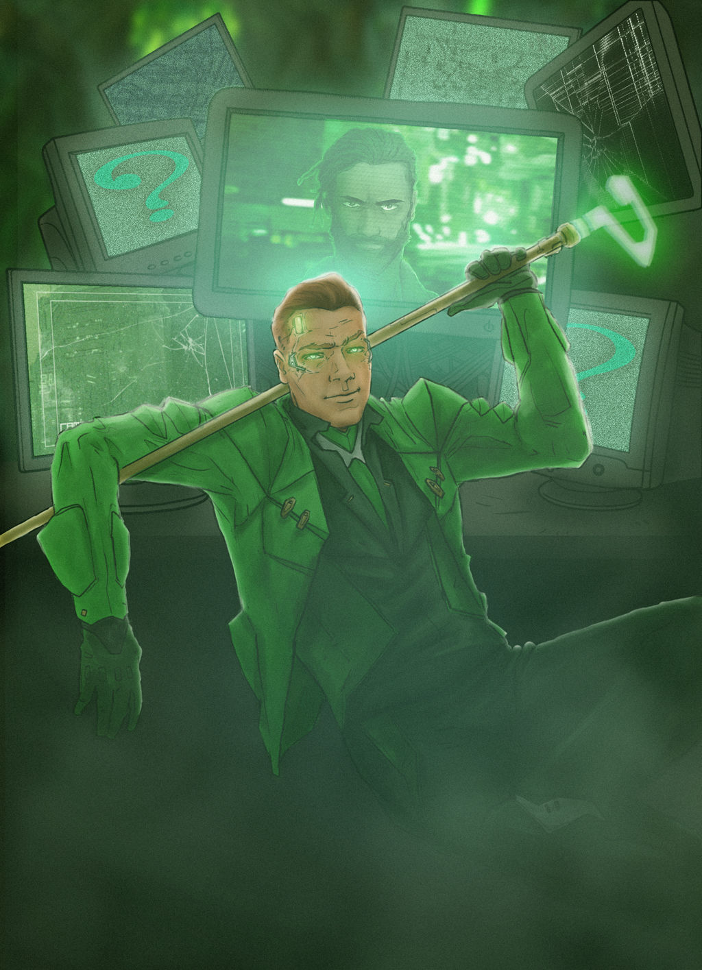 The Riddler by jonathanbelle on DeviantArt