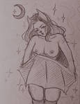 Batgirl / Pencil sketch by kuraigersi