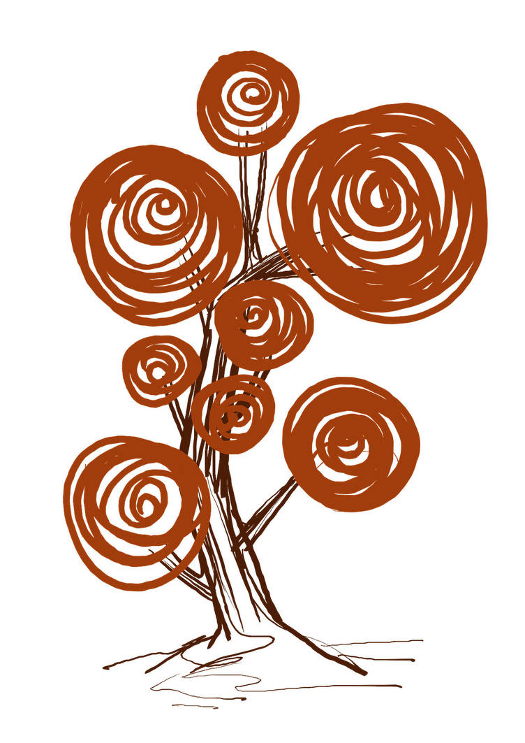 spiral trees by TijanaART on DeviantArt