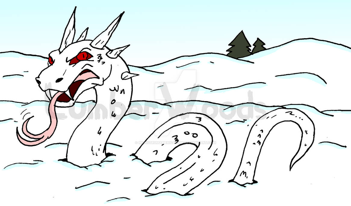 Snowtype Snake Snow Snake by MonstrumAmericanum on DeviantArt