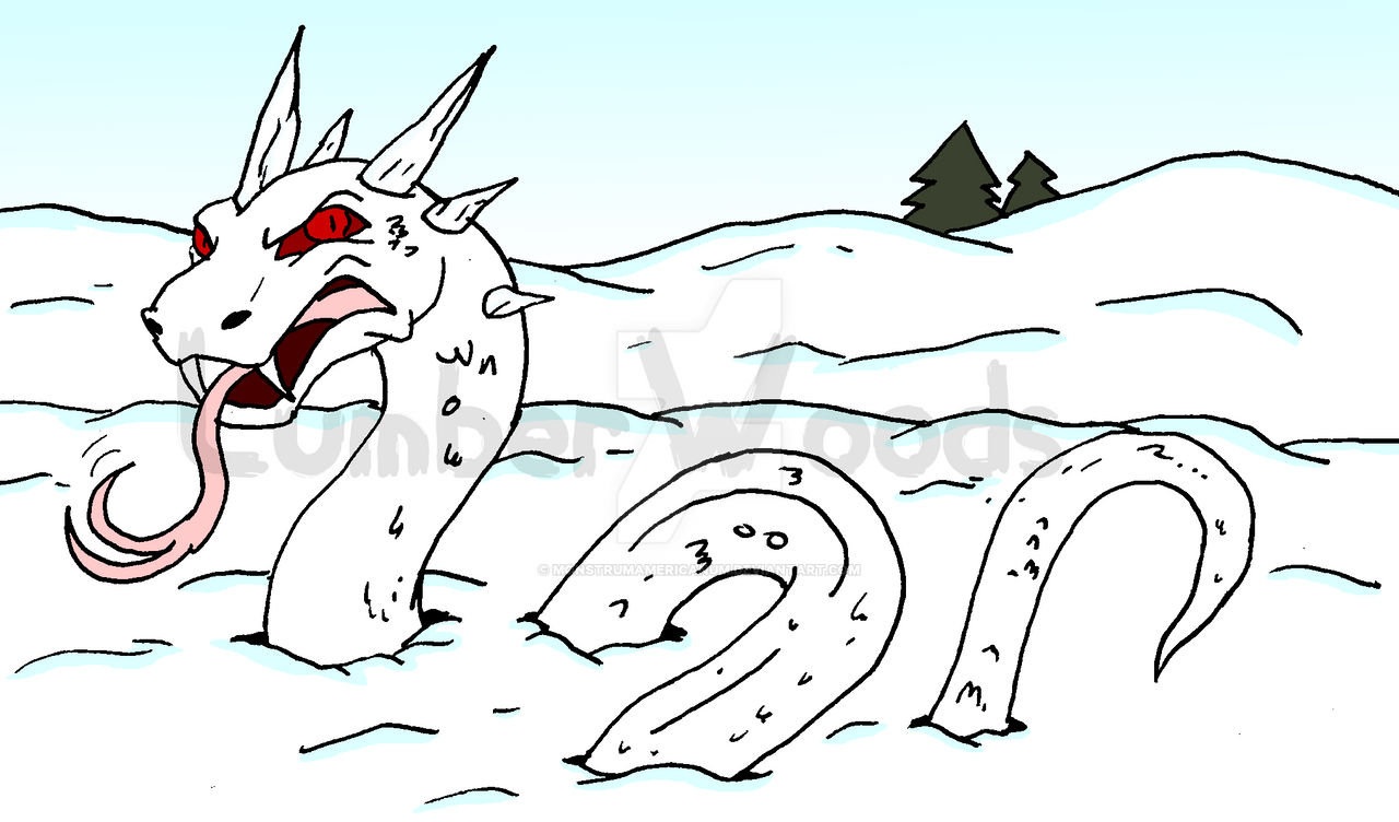 Snowtype Snake Snow Snake by MonstrumAmericanum on DeviantArt
