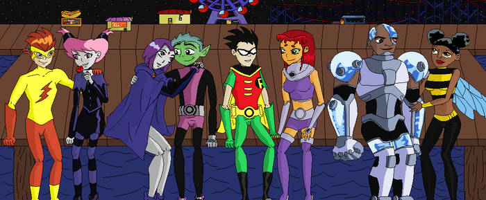 Teen Titans Valentines Day