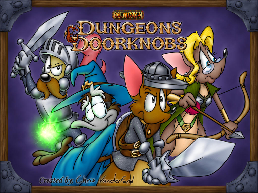 Dungeons and Doorknobs Cover by CalamityKangaroo