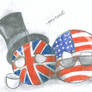 countryballs- England and America