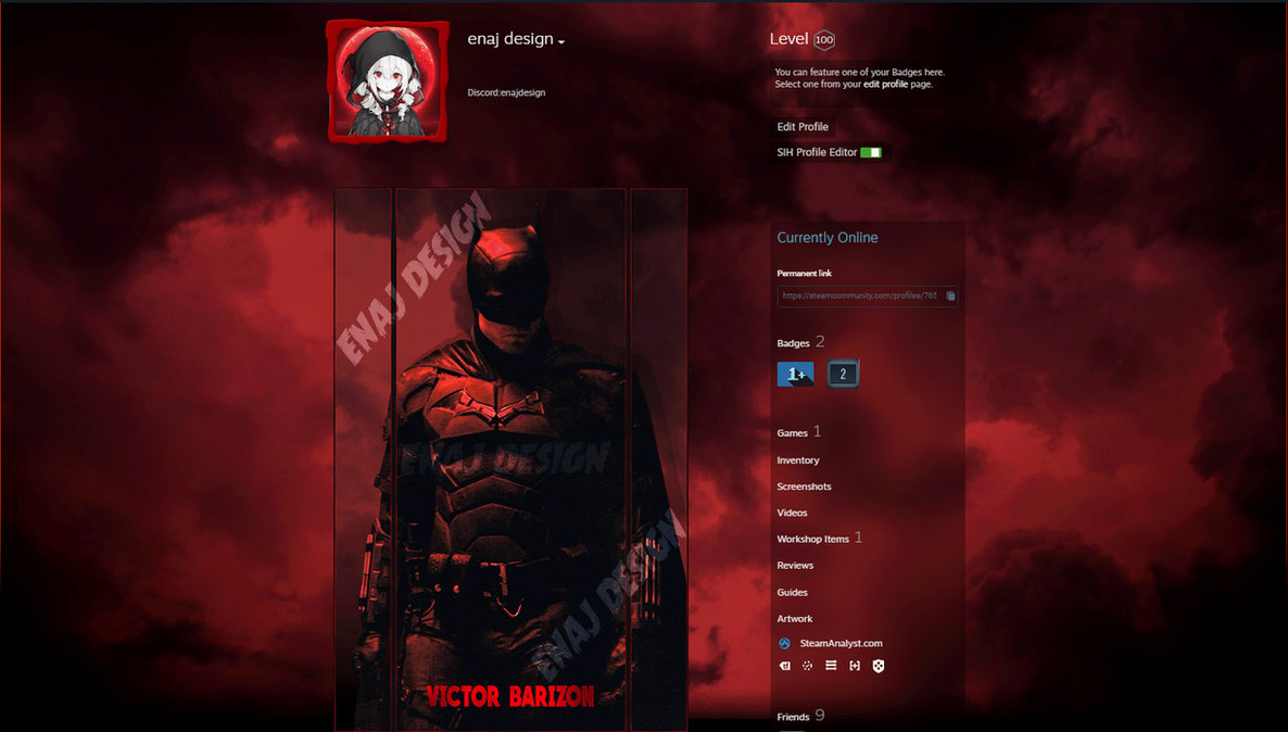 Steam Rip Batman Batman | Steam Animated Artwork #2 by eneaJ on DeviantArt