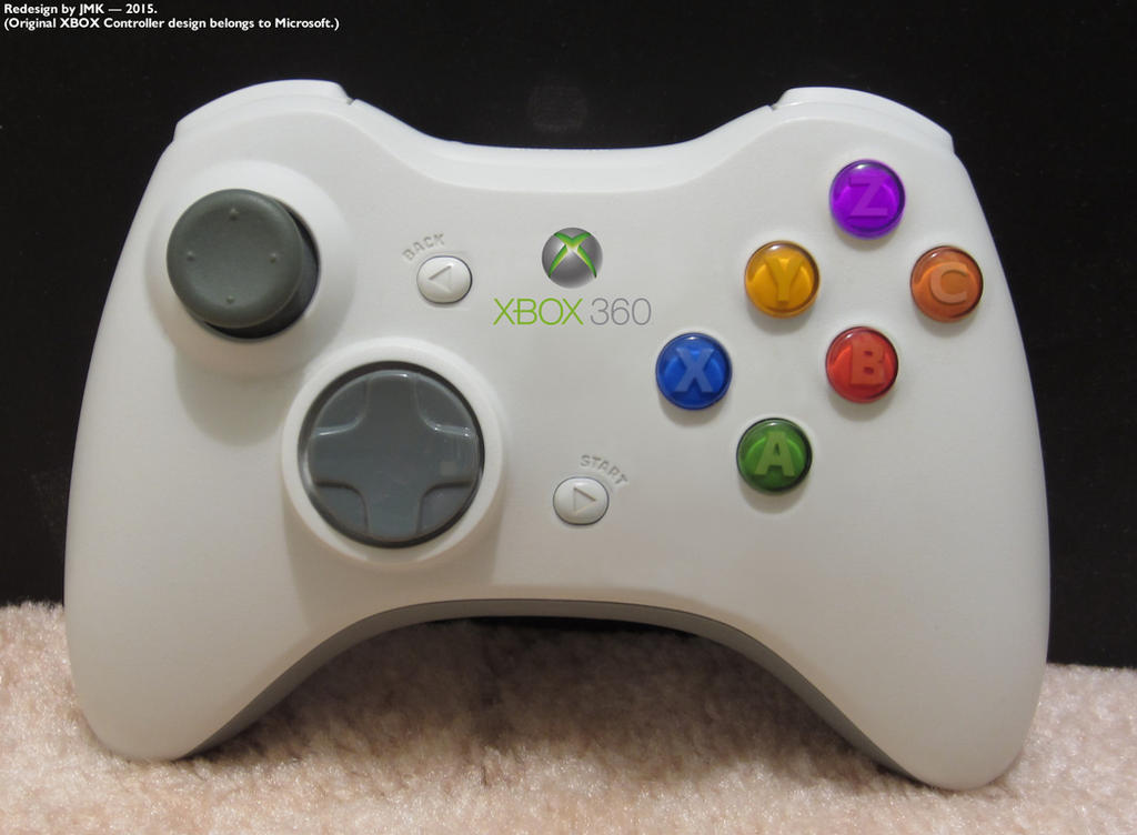 XBOX 360 Controller - 6 Buttons by JohnK222 on DeviantArt
