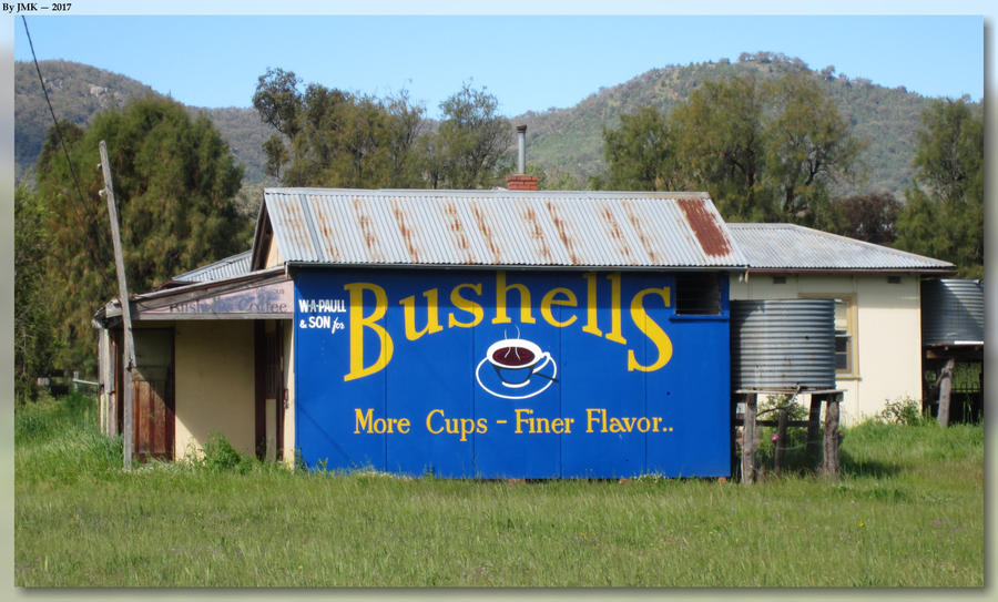 Restored Bushells Sign by JohnK222 on DeviantArt