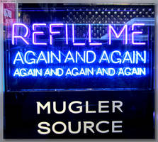 Refill Me Neon Sign