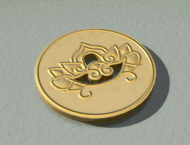 Lotus Robe Knight's Coin