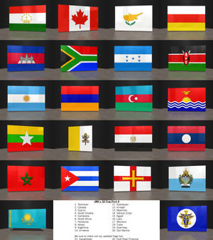 JMK's 3D Flag Pack 4