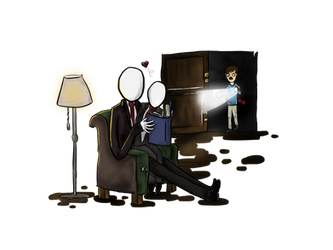 SLENDER: Slenderman, what are you doing..