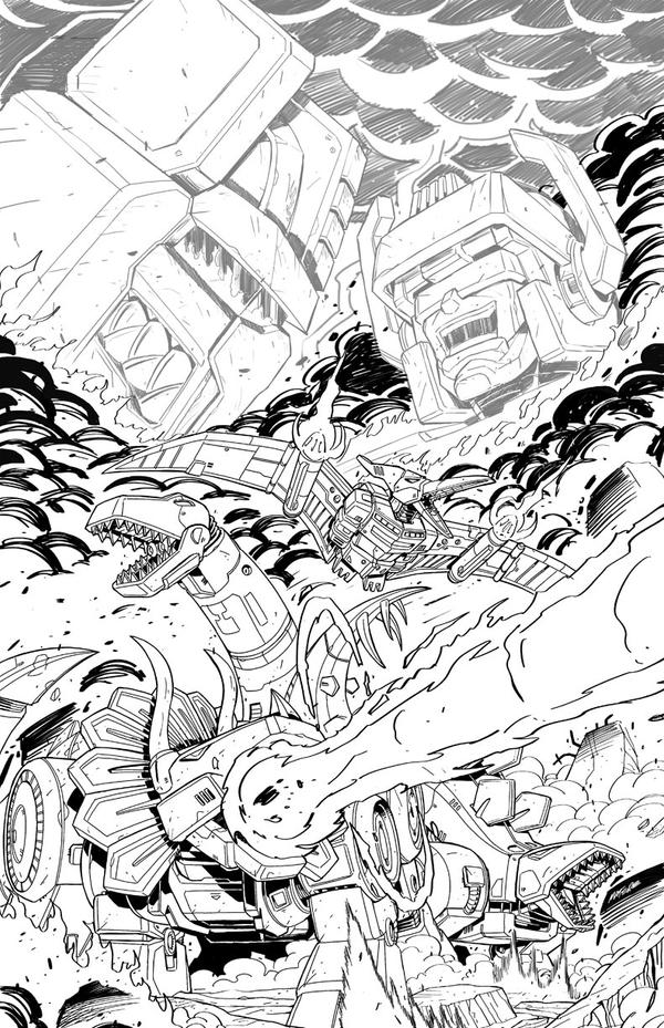 Max Dinos 1 cover inks