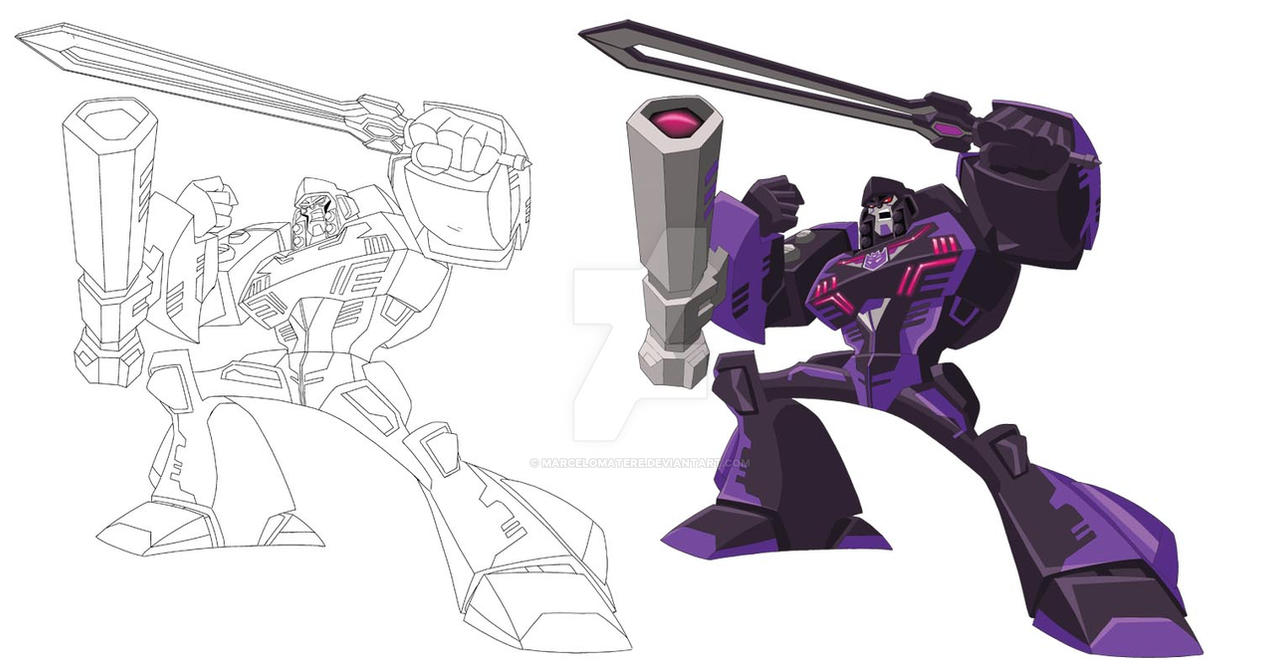 TFA Boxart Megatron redeco