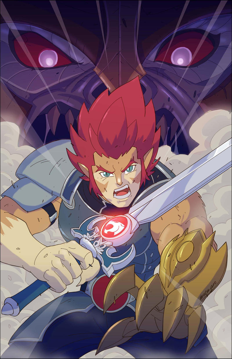 Lion-o vs Munn-Ra fanart