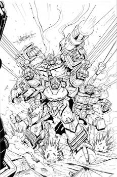 Transformers  MTMTE # 29 Incentive Cover Inks