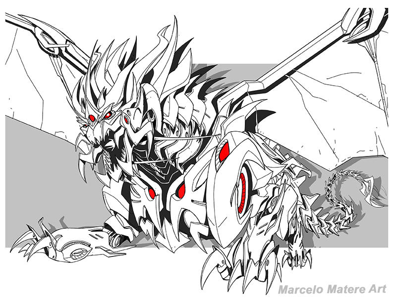 Transformers Prime Predaking by MarceloMatere on DeviantArt