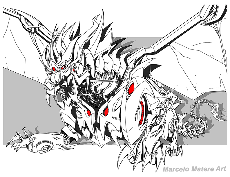 Transformers Prime Predaking by MarceloMatere on DeviantArt