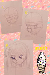 Manga: how to draw a face