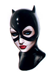 Catwoman by junkome