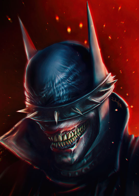 The Batman Who Laughs by junkome on DeviantArt
