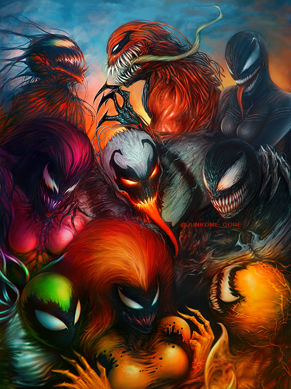 Symbiotes by junkome on DeviantArt Symbiotes by junkome on DeviantArt